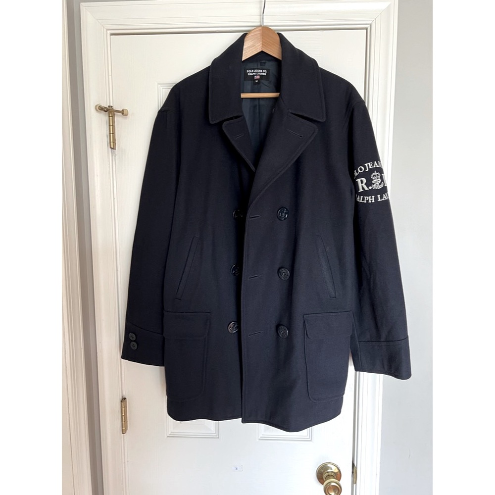 Ralph Lauren Polo Jeans Company Pea Coat - Vintage